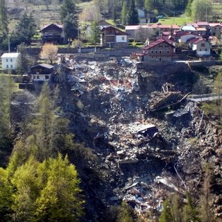 Maltempo, la Paleofrana di Monesino alla 'prova del fuoco', l'analisi di Anfosso