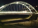 Ponte dei Piani illuminato, cresce l’attesa per l’inaugurazione