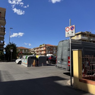 Diano Marina, chiusura di piazza Costituzione per lavori alla Ciclovia Tirrenica