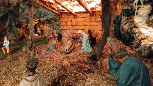 La magia del presepe a Imperia, in Duomo una Natività... vista dall'alto (video)