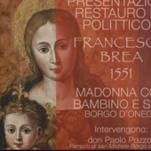 Restauro del Polittico &quot;La Madonna col Bambino e Santi&quot;, sabato 29 luglio la presentazione