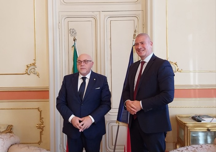 Cooperazione Imperia - Nizza, l'incontro tra i prefetti Romeo e Moutouh