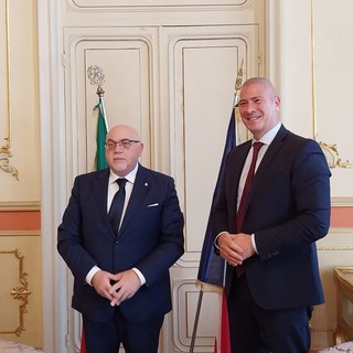 Cooperazione Imperia - Nizza, l'incontro tra i prefetti Romeo e Moutouh