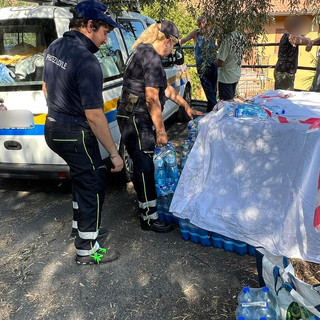 Emergenza idrica e incendi, giornate di lavoro per i volontari della SS Trinità