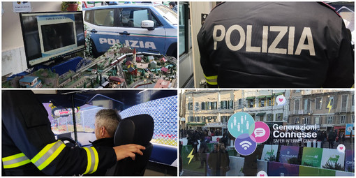 Sanremo, le campagne della Polizia di Stato al Festival per andare incontro ai giovani e non solo (foto e video)