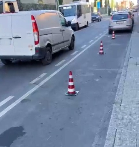 In via Garessio a Imperia nasce il parcheggio carico-scarico di proprietà privata