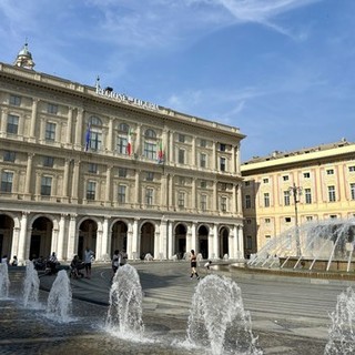 La sede di Regione Liguria in piazza De Ferrari a Genova