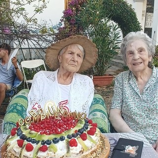 Imperia in festa, la signora Rita compie 105 anni