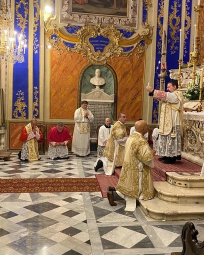 Concluso a Dolcedo il 'pellegrinaggio' delle reliquie di San Leonardo parrocchie di Imperia e del Vicariato del comprensorio