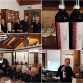 A &quot;Il Colle&quot; a Nava serata enogastronomica con i vini della cantina Teo Costa (foto e video)