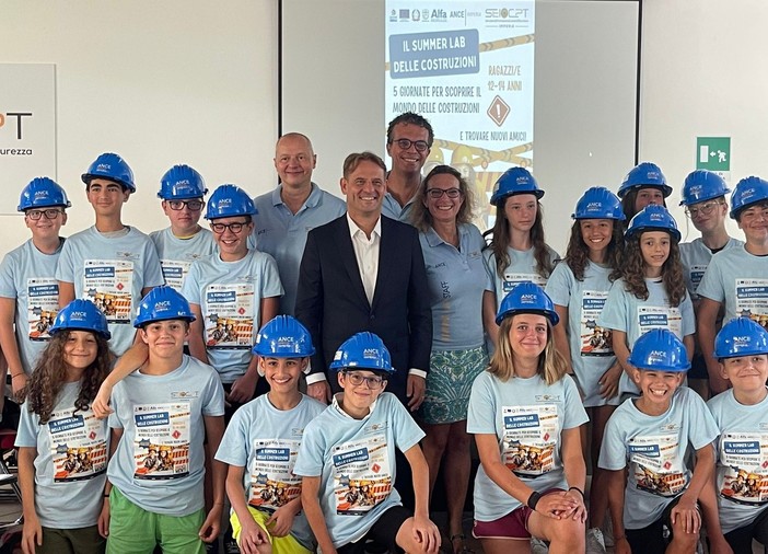 Alla scuola edile di Imperia prende il via il ‘Summer Lab delle costruzioni’ (foto)