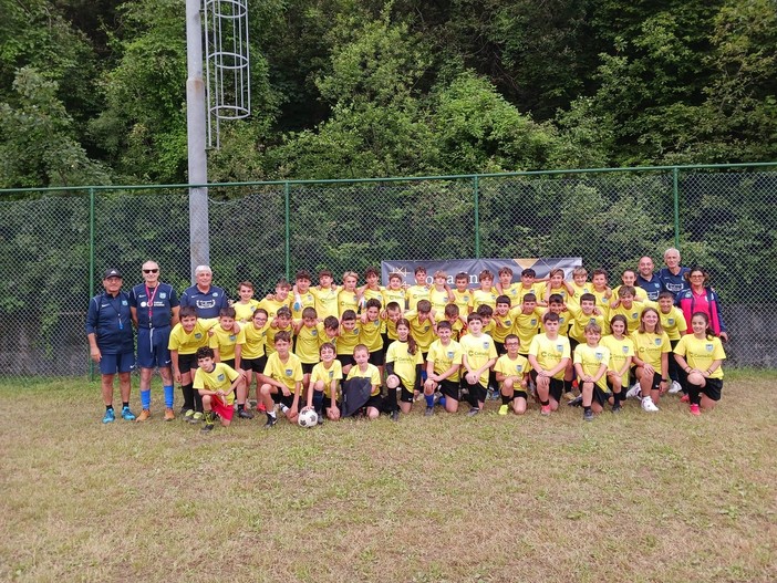 Secondo Summer Camp dell'Oneglia a San Giacomo di Roburent, scuola calcio e accademia