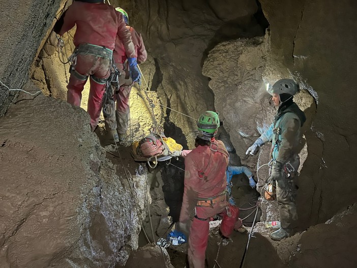 Speleologo salvato in Turchia: nella task force anche il Soccorso Alpino con una imperiese