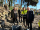 Imperia, sopralluogo del sindaco Scajola sul cantiere della pista ciclabile: “Lavoriamo per aprire la tratta fino alla stazione di Porto Maurizio” (foto)