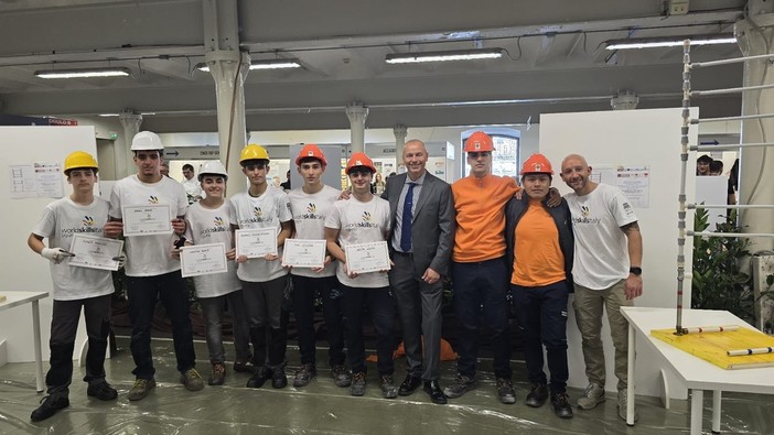 WorldSkills Italy Liguria, i giovani talenti del SEI-CPT di Imperia al Festival Orientamenti di Genova