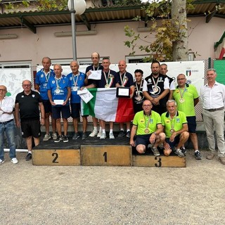 Petanque, il San Bartolomeo conquista il titolo italiano nella categoria C-D