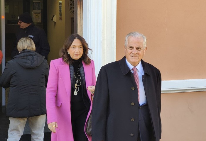 Il sindaco Scajola in Procura, la sua presenza a Palazzo di Giustizia per il caso &quot;Maiolino&quot; (video)