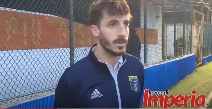 Imperia Calcio, Szerdi: “Contro il Rivasamba partita complicata, ma abbiamo detto la nostra” (video)