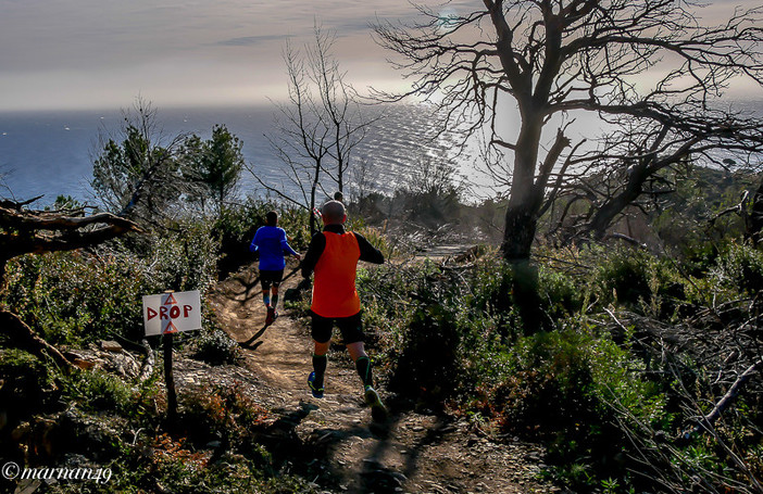 Trail del Ciapà  sul territorio comunale di Cervo e sui sentieri e sterrate di San Bartolomeo al Mare e Villa Faraldi