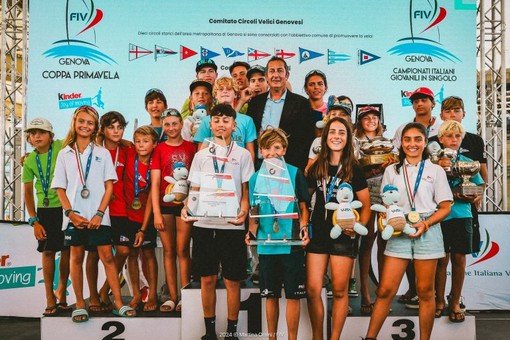 Premiati a Genova tutti i protagonisti della Coppa Primavela Kinder Joy of moving