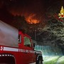 Non si arrestano le fiamme nell'entroterra di Imperia, Monte Faudo ancora a fuoco