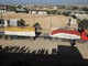 Gaza, camion con gli aiuti umanitari entrano dal valico di Kerem Shalom