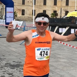 Il presidentissimo del Club Marathon di Imperia William Stua