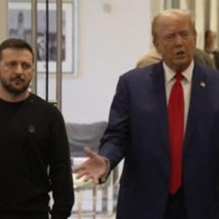 Trump incontra Zelensky: &quot;Ho ottimi rapporti con Putin&quot;