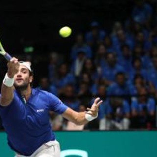 Coppa Davis, Berrettini batte Van de Zanschulp e Italia-Olanda 1-0