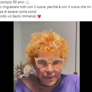 Ornella Vanoni: &quot;Compio 90 anni ma mi sento come ieri&quot; - Video